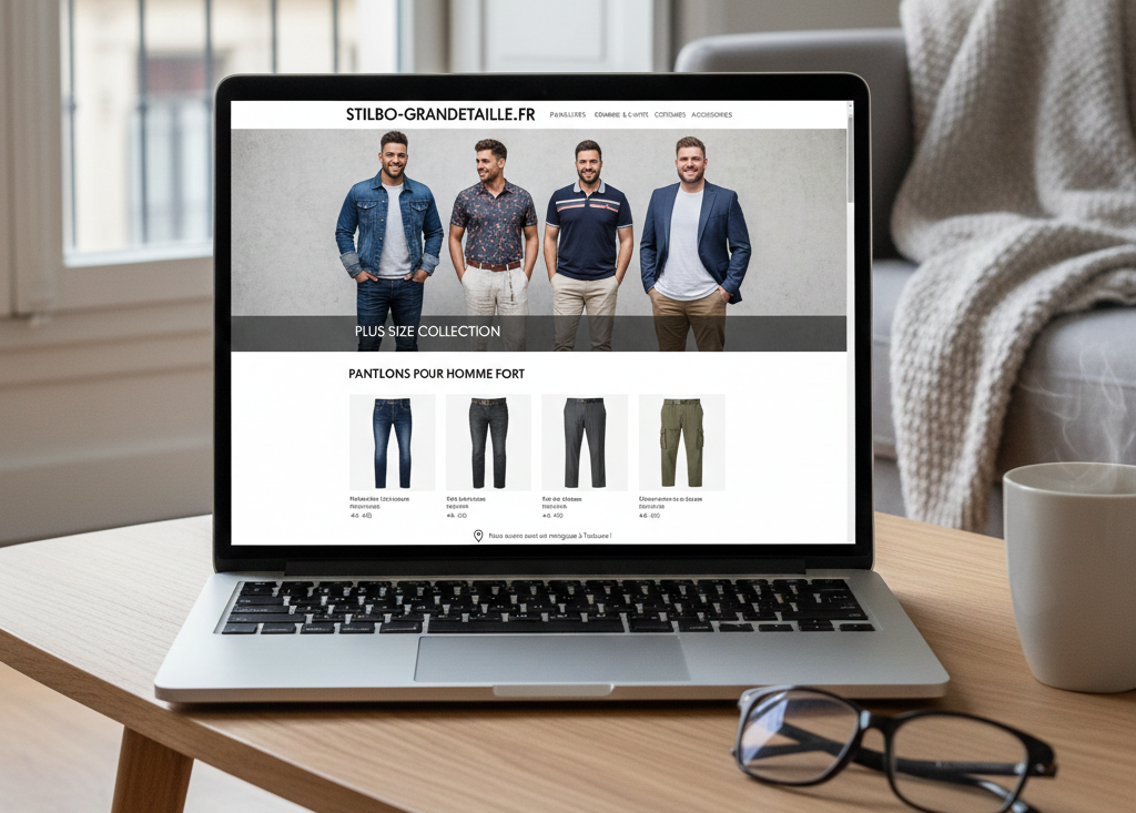 Stilbo-grandetaille.fr, la boutique de référence des vêtements grandes tailles.