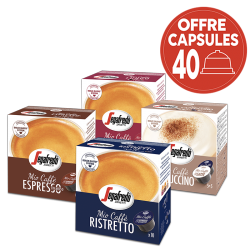 Capsule de café San Marco et capsule Segafredo à moins 15 %...