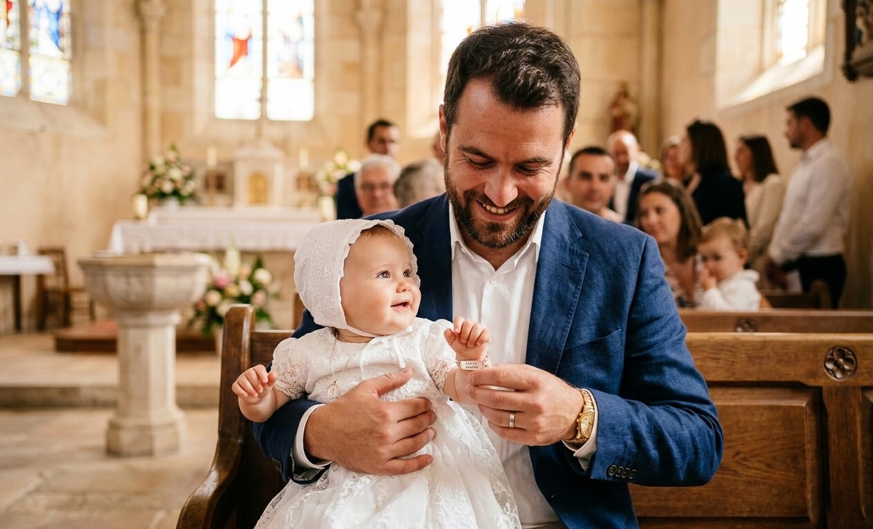 Parrain, marraine : tout ce qu’il faut savoir sur la médaille de baptême