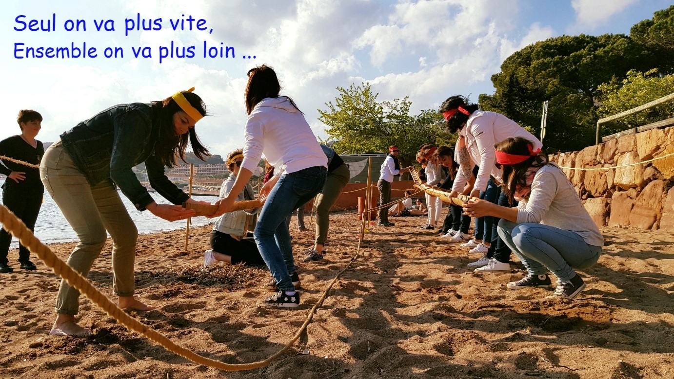 Le Team Building renforce les liens en entreprise.