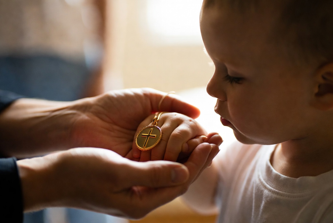 Pourquoi offre-t-on une médaille de baptême ?