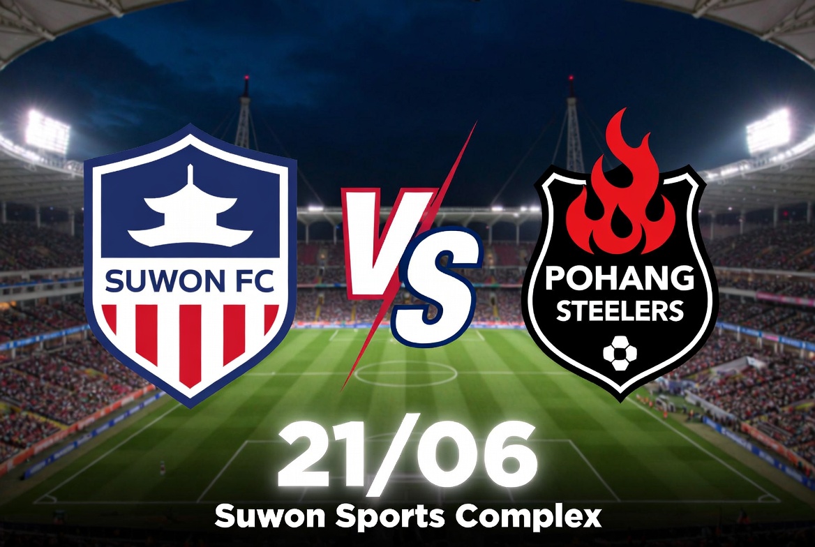 Pronostic Suwon Pohang Steelers du 21/06 au Suwon Sports Complex (Suwon)