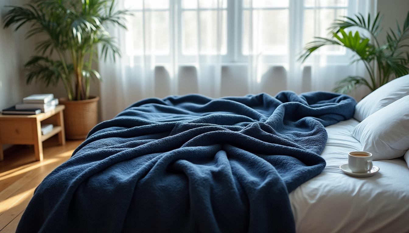 entdecken sie die vorteile von gewichtsdecken! erfahren sie, wie sie funktionieren und warum sie ihnen helfen können, eine erholsame nachtruhe zu finden. verbessern sie ihre schlafqualität mit dieser innovativen schlafhilfe.