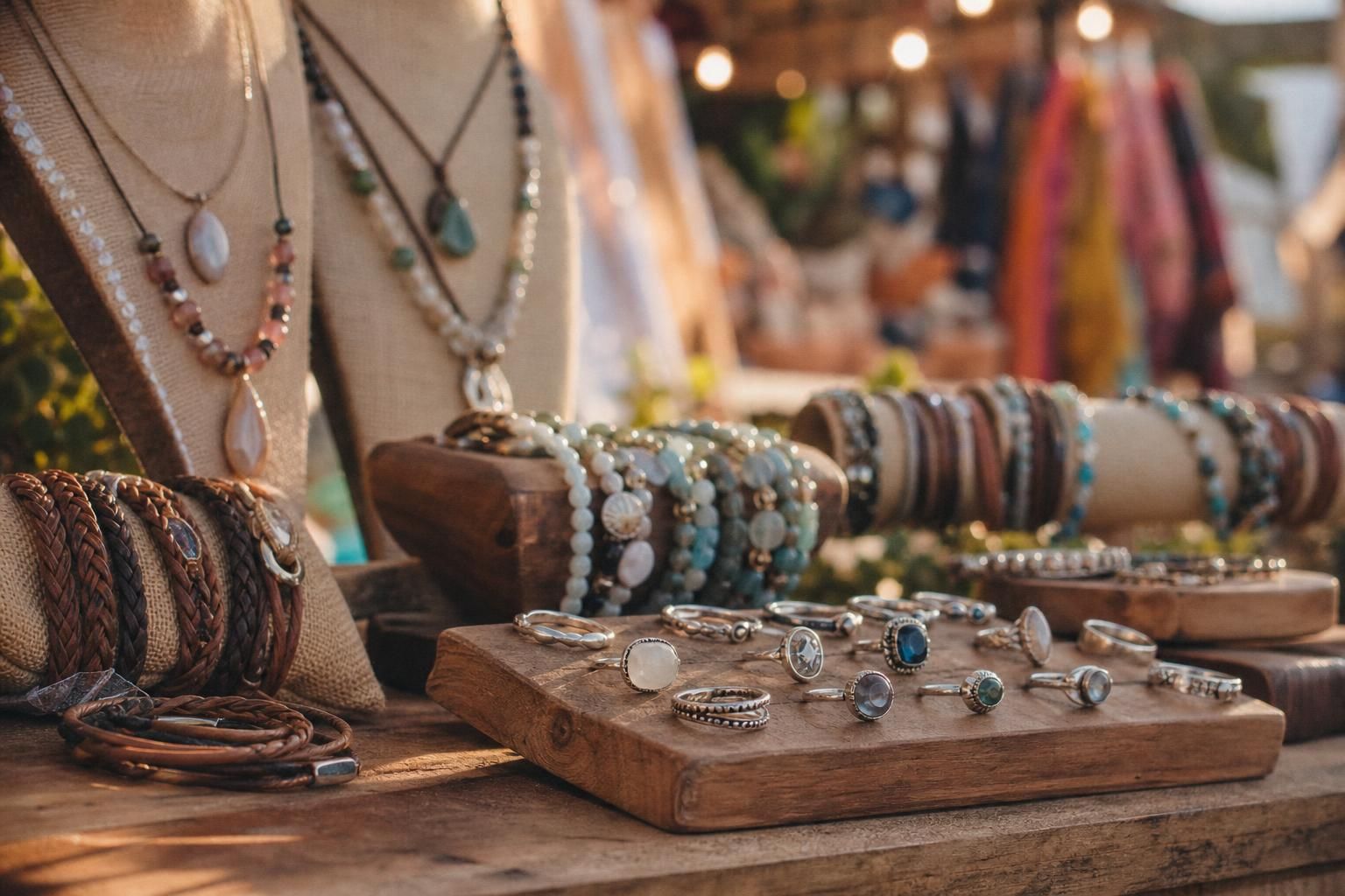 découvrez des idées uniques de bijoux à acheter sur les marchés d'été pour sublimer votre style avec des créations artisanales et originales.